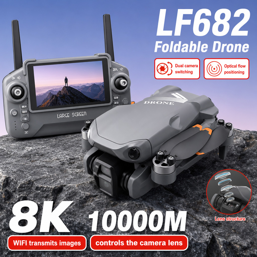 Drone photo aérien LF682 8K HD - Dji Drone Mini 3 avis et prix