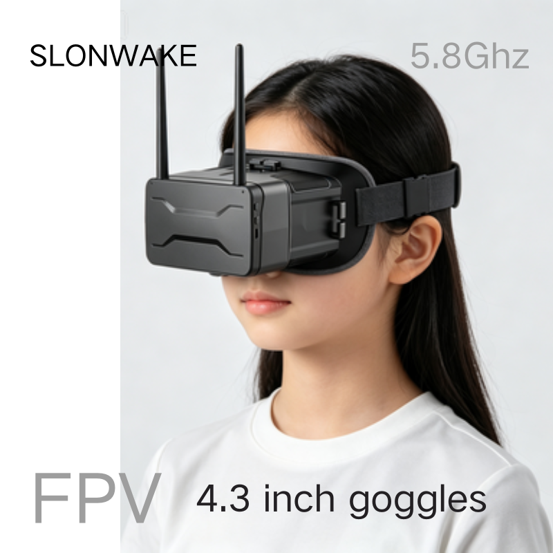 Lunettes FPV 5.8G 4,3 pouces 4 - Drone Racing Goggles avis et prix